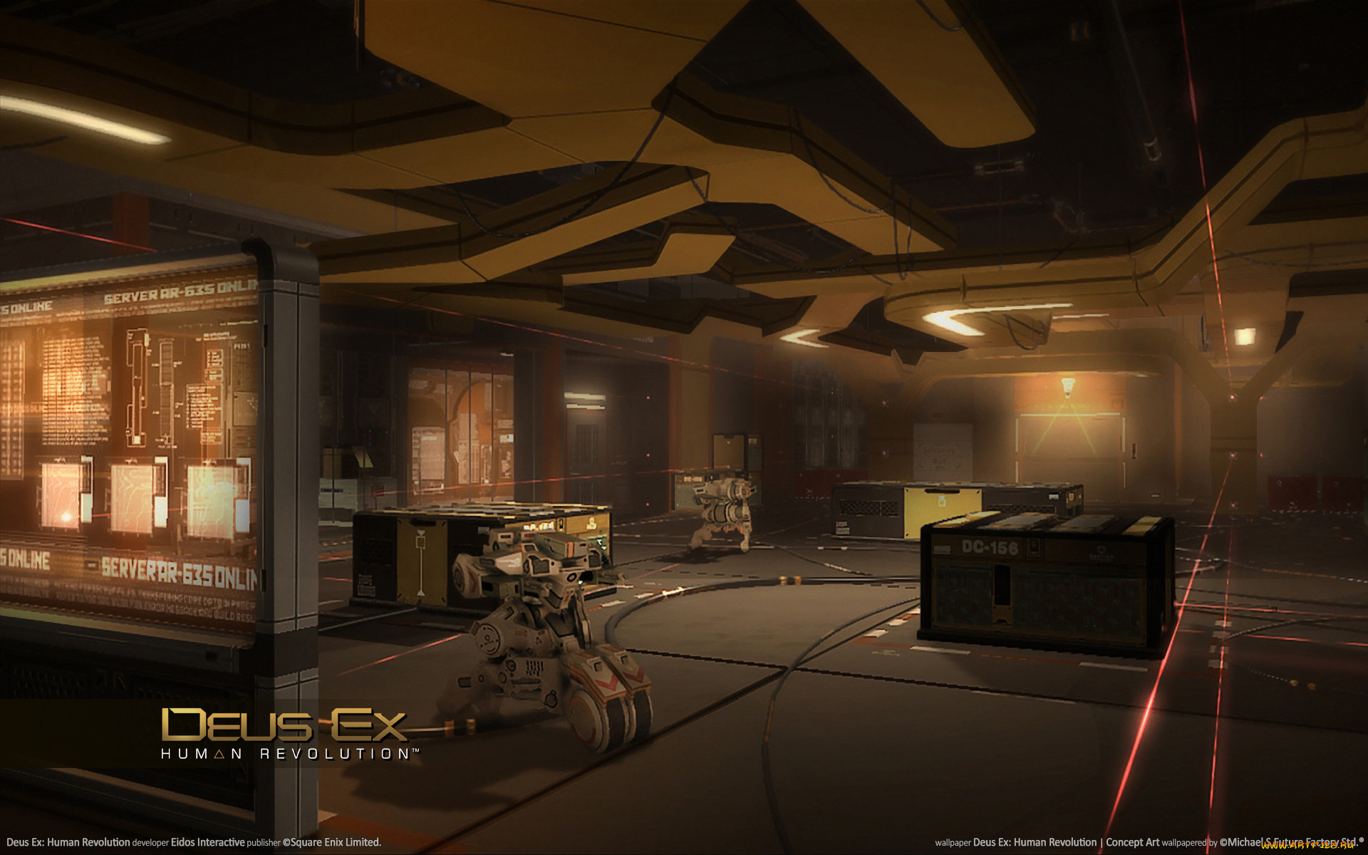 deus, ex, human, revolution, concept, art, , 